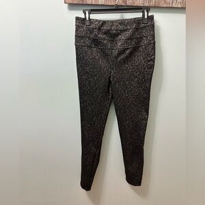 Jolt High Waisted Leopard Print Leggings Size medium